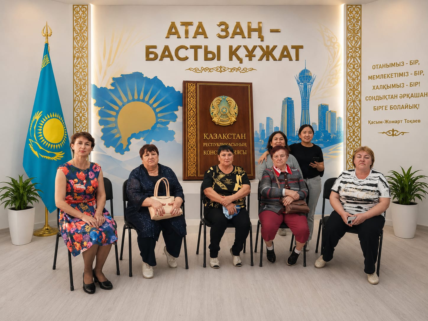 Құқықтық ақпарат сағат «Ата заңымыз басты құндылығымыз атты»