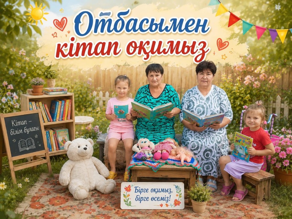 Жазда кітапқа жақынырақ болайық!