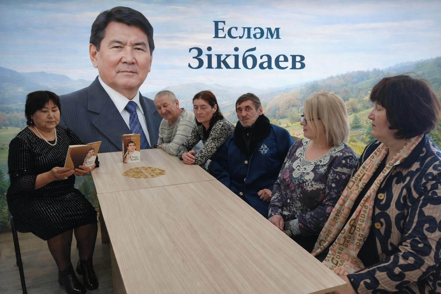 Еслям Зікібаевтың - 90