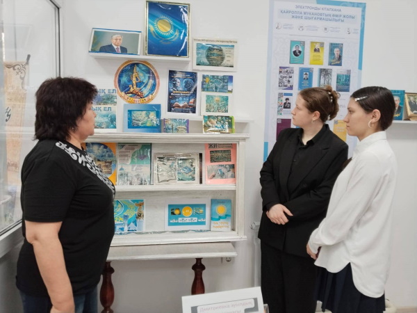 Тәлімдік сағат «Жасанды интеллект дәуірінде кітаптың маңызы арта түспек»